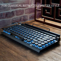 7KEYS TW1867 RETRO TYPEWRITER KEYBOARD 2